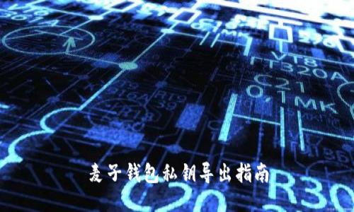 麦子钱包私钥导出指南